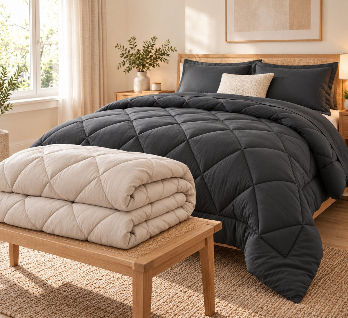 La Couette 2-en-1 Plumélia – Hiver