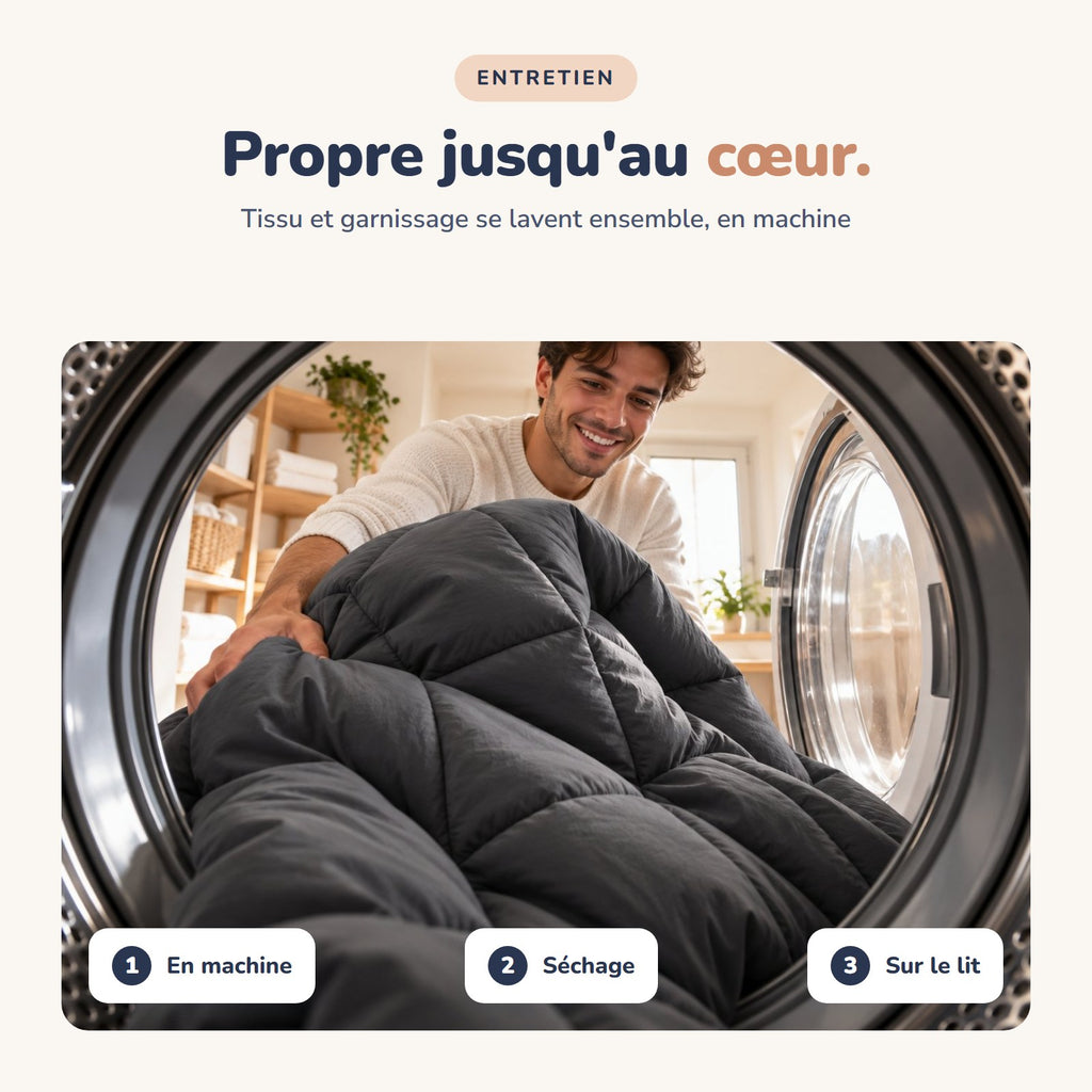La Couette 2-en-1 Plumélia – Hiver